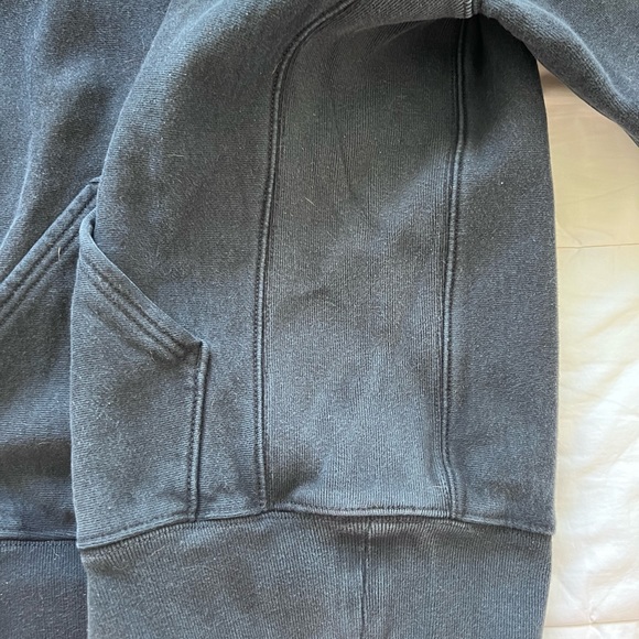 J Crew Hoodie heavy black Size S - Picture 5 of 11